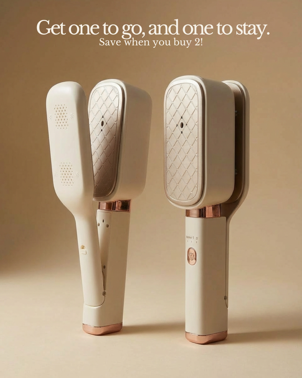 The Vaycay 3 in 1 Travel Steamer