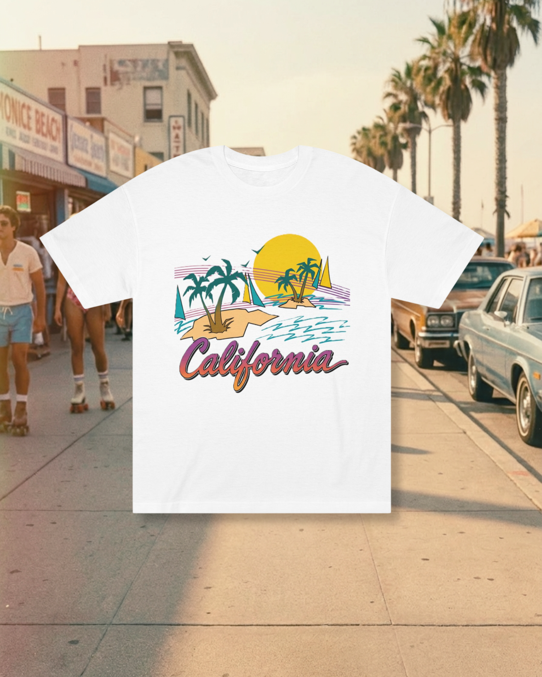 Unisex Vintage Tee-California